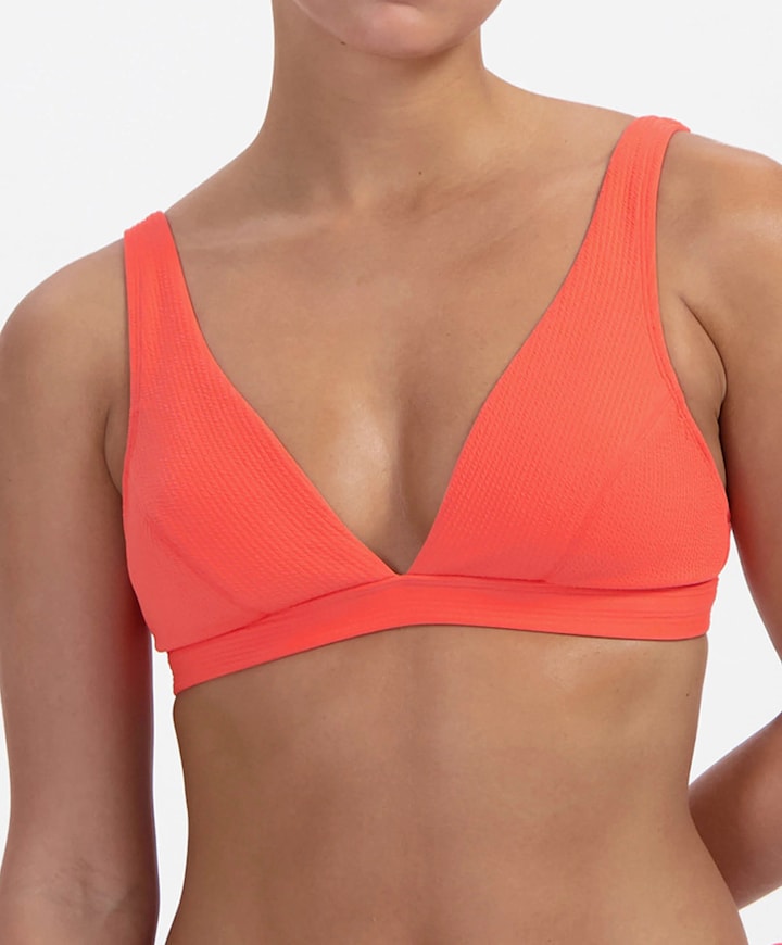 Dames bikinitop oranje