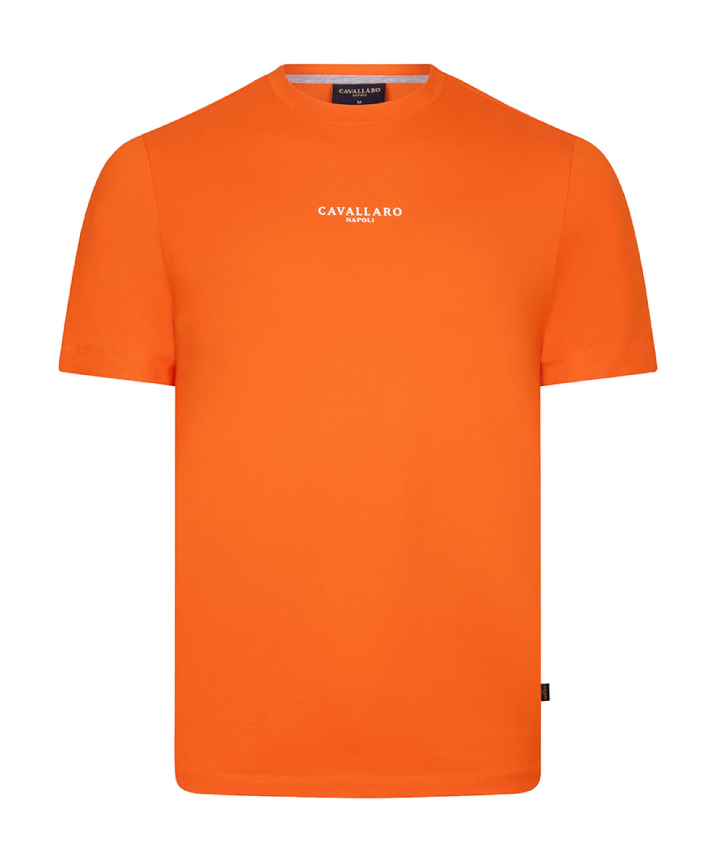 Heren T-shirt oranje