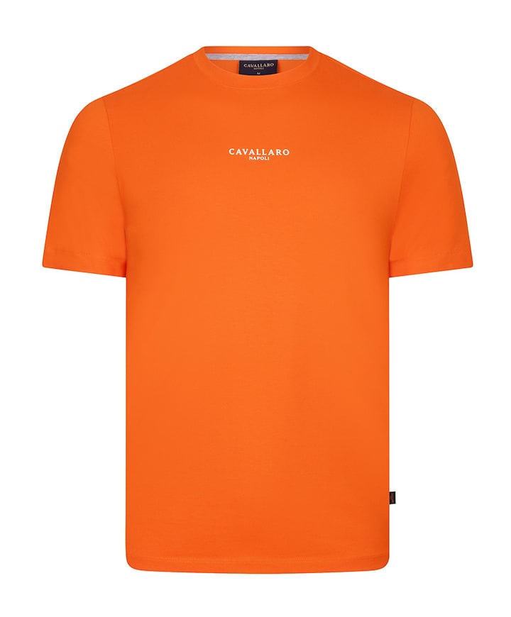 Heren T-shirt oranje