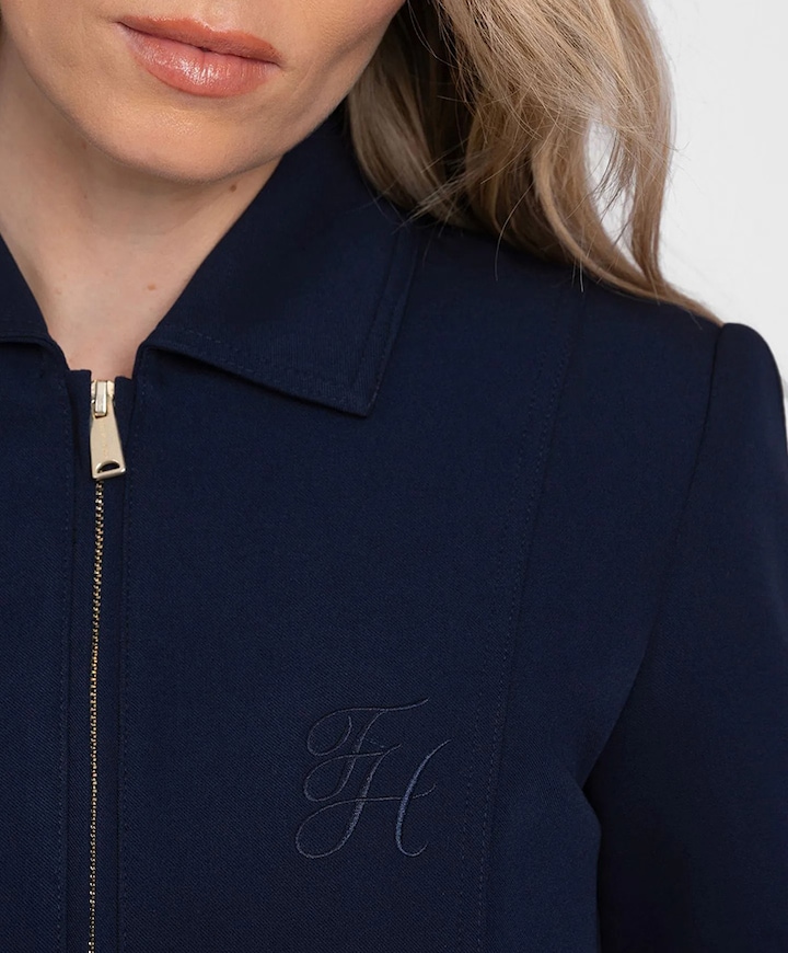 Dames jas blauw