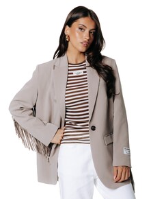 Dames blazer beige