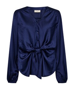 Dames blouse blauw