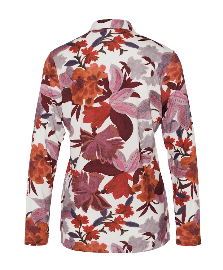 Dames blouse bordeaux