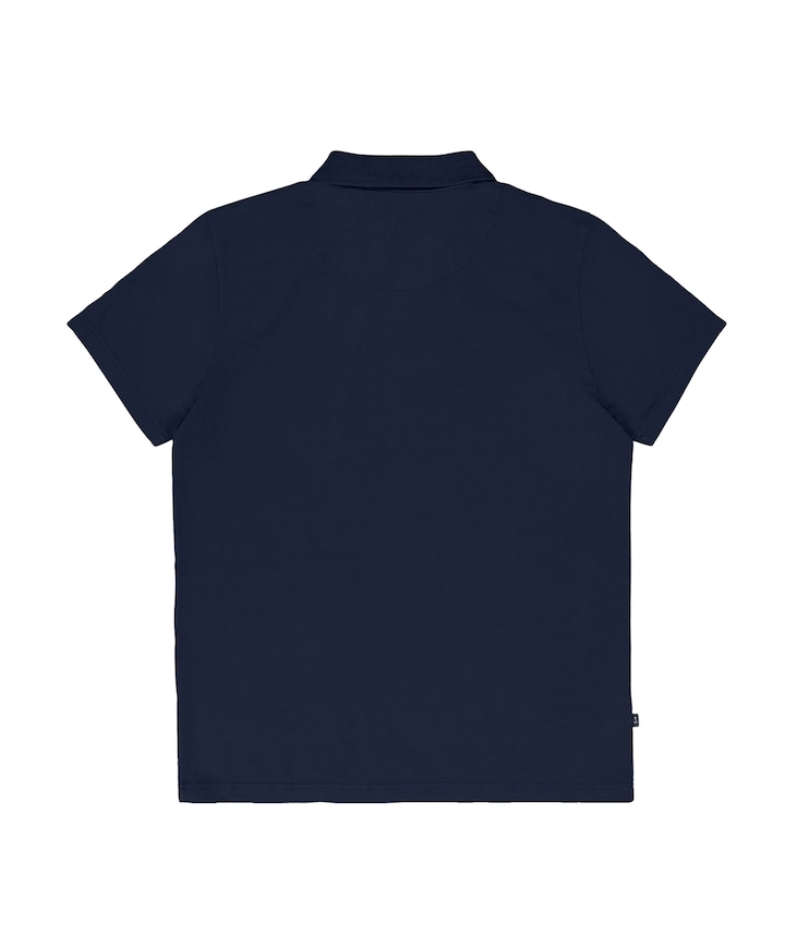 Heren polo blauw
