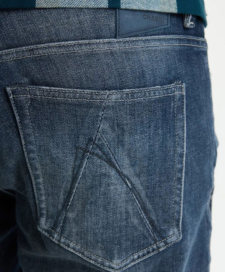 TAVON ROGUE heren jeans blauw