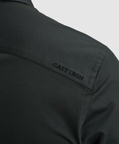 Heren overhemd lange mouw blauw