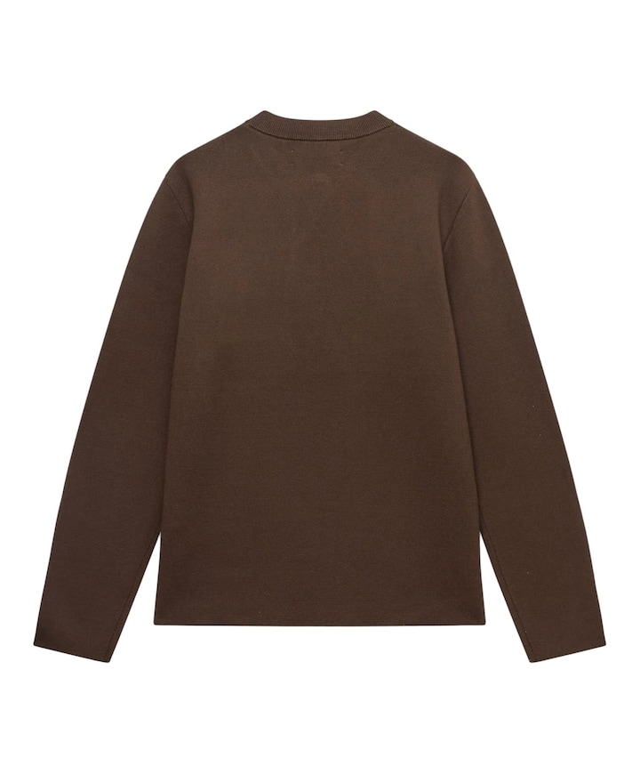 Heren sweater bruin