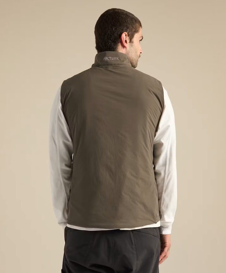 Heren bodywarmer groen