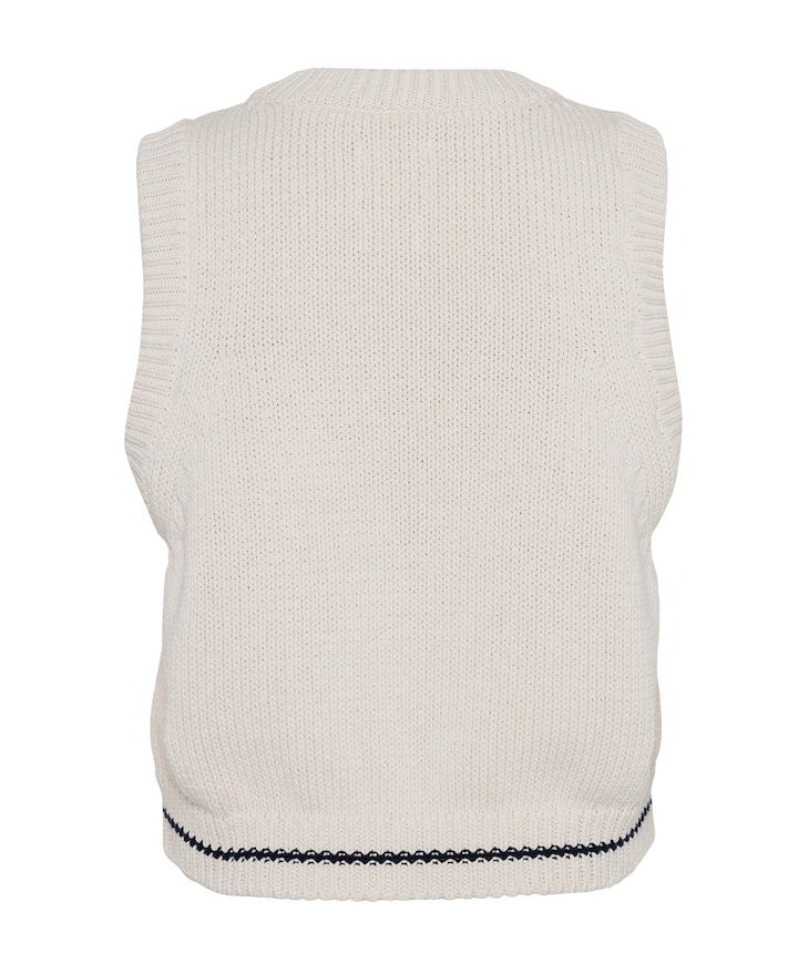 Dames gilet ecru