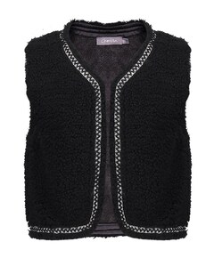 Meisjes gilet zwart