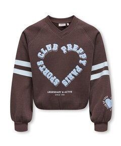 Meisjes sweater bruin