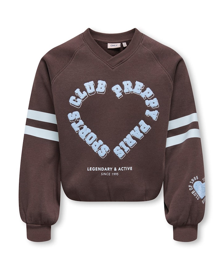 Meisjes sweater bruin