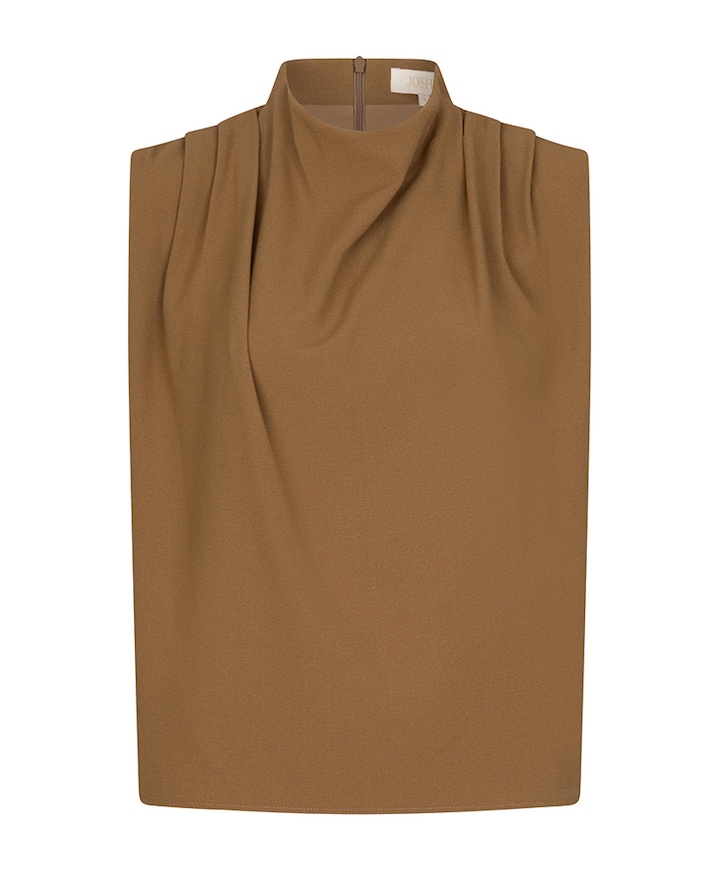 Dames top beige