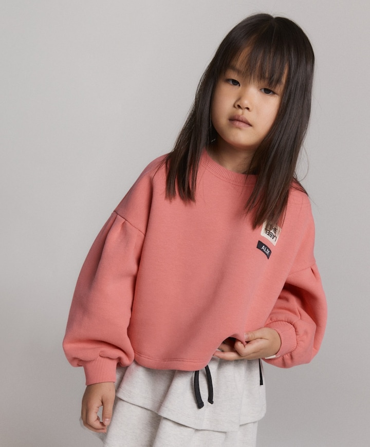 Meisjes sweater roze