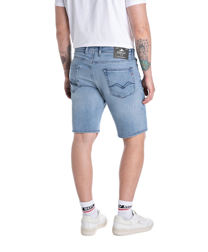 Grover short heren korte broek blauw