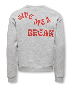 Meisjes sweater grijs