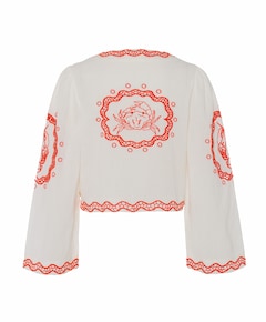 Dames blouse ecru