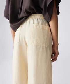 Mileni resort dames broek geel