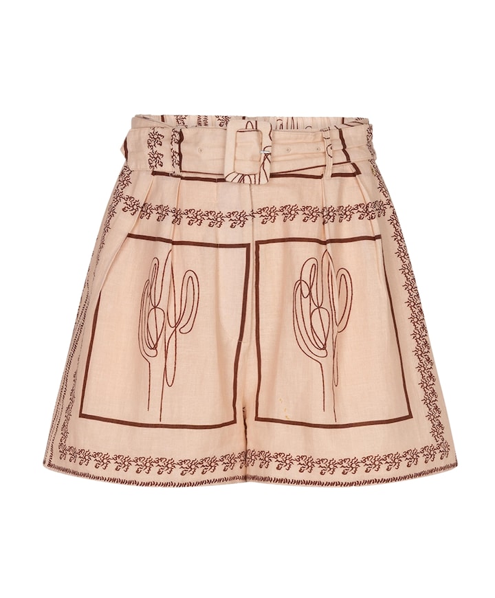 Serina Desert dames korte broek beige