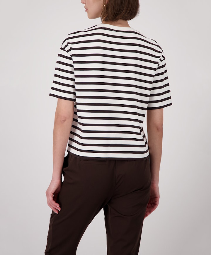 Dames T-shirt bruin