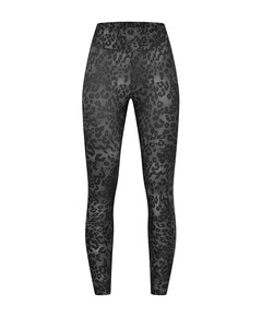 Printed High Waist tight grijs