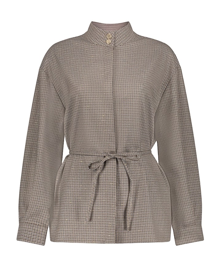 Dames blouse beige