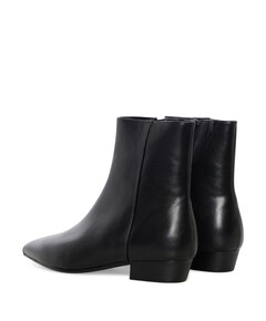 Camelia dames enkellaarzen zwart