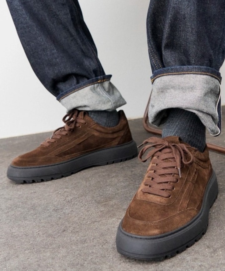 heren veterschoenen bruin