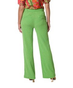 Belted broek groen
