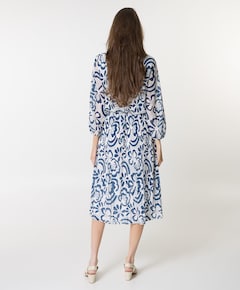 Dames jurk blauw