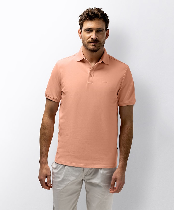 Heren polo oranje