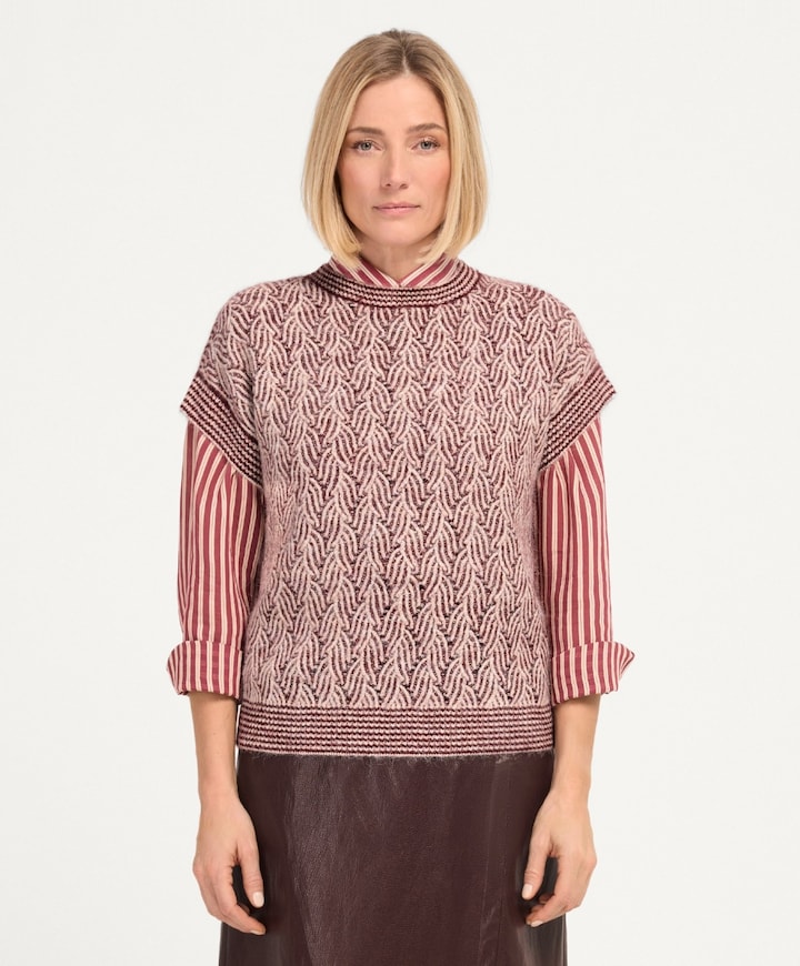 Dames spencer bordeaux