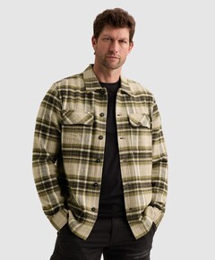 Heren overshirt groen