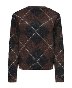 Dames vest bruin