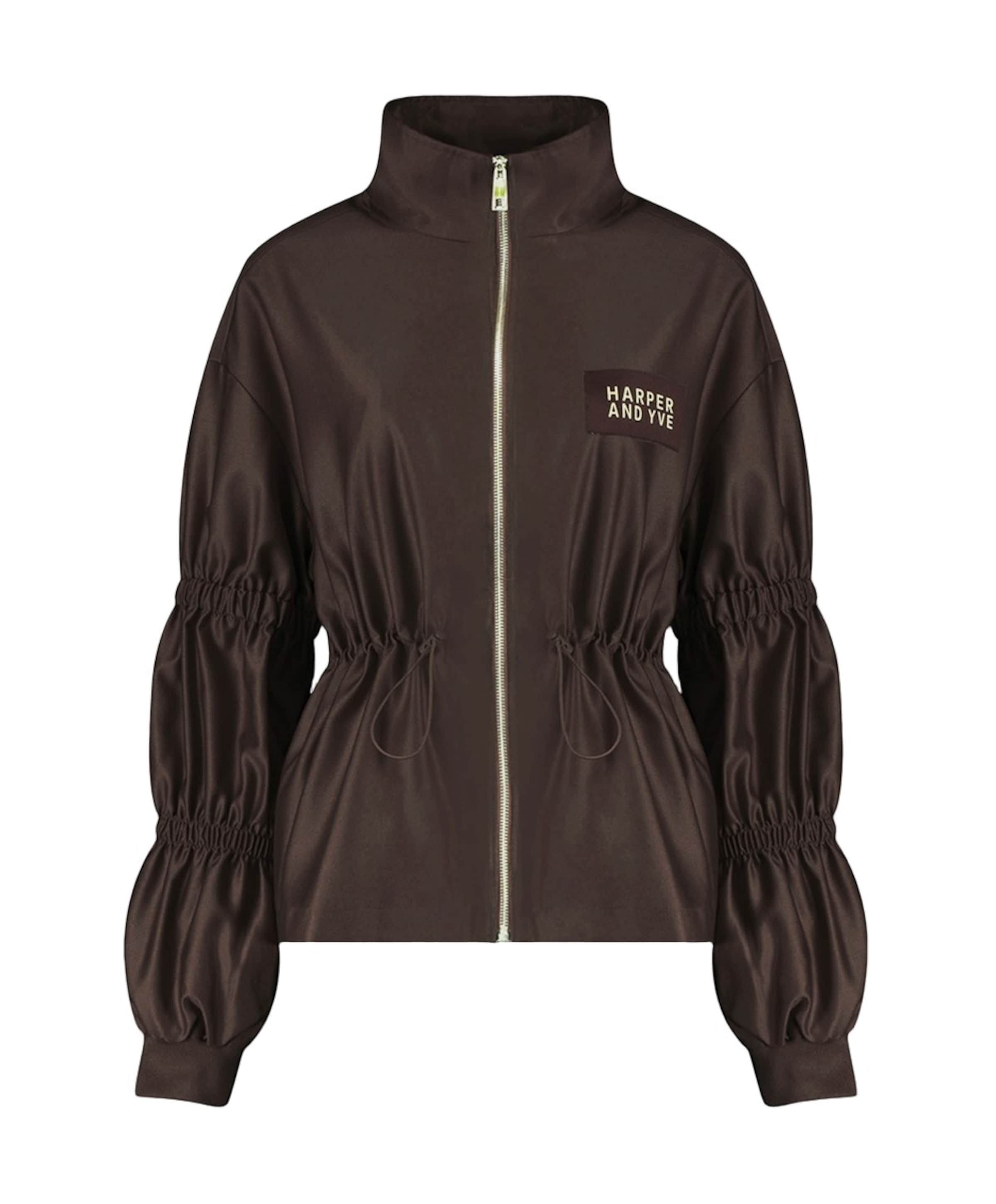 Dames vest bruin