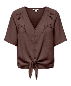 Dames blouse bruin
