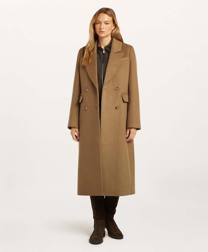 Dames jas beige