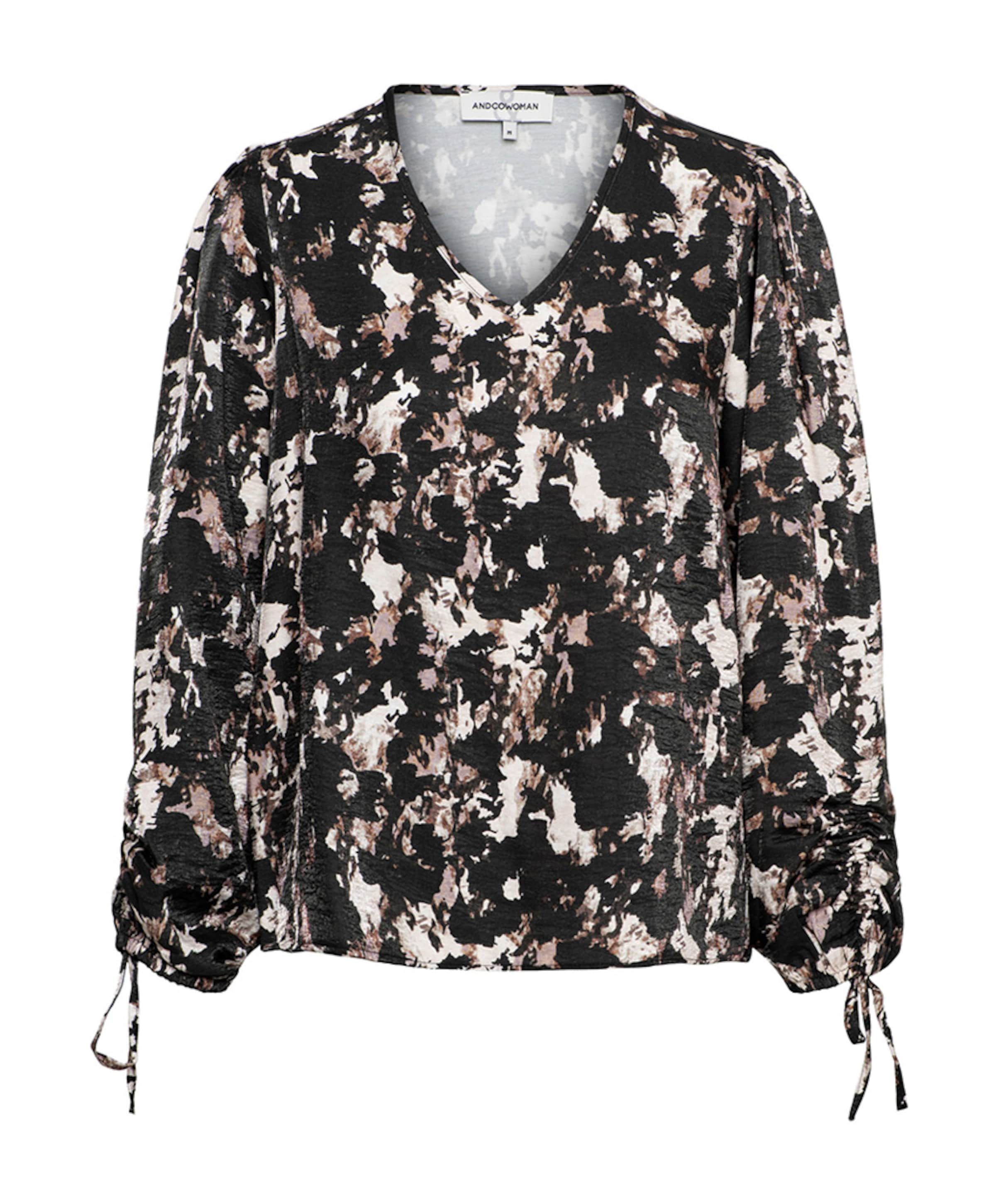 Blouse bruin