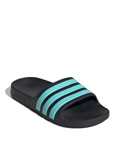 ADILETTE AQUA K jongens badslipper zwart