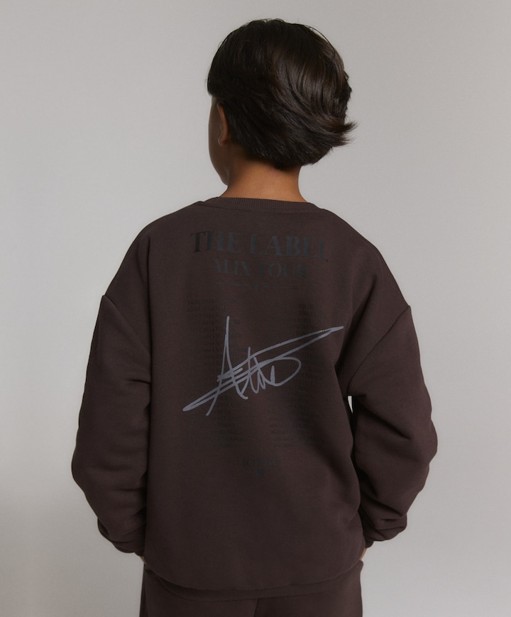 Uniseks sweater  bruin