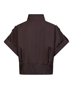 Dames gilet bruin