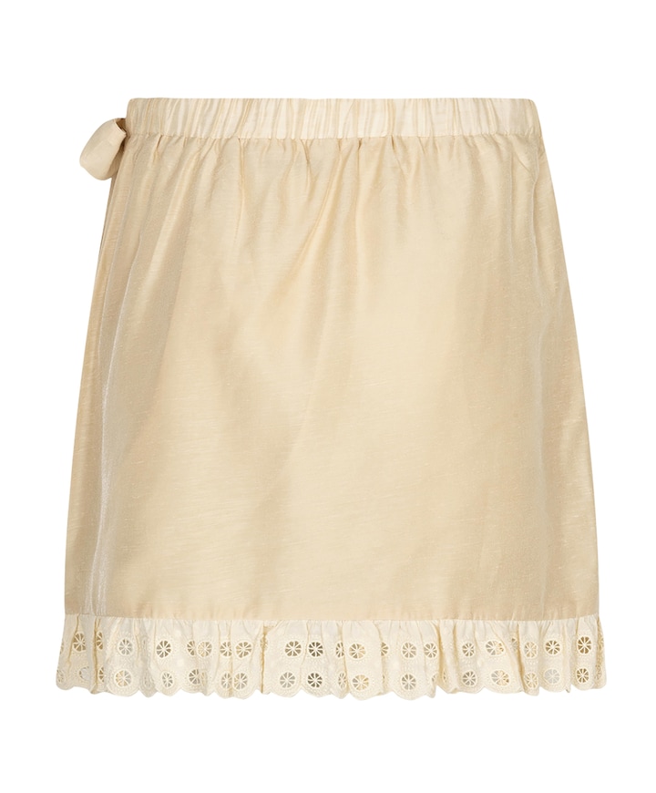 Dames rok beige