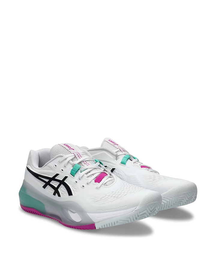 Gel-resolution X Clay heren tennisschoenen wit
