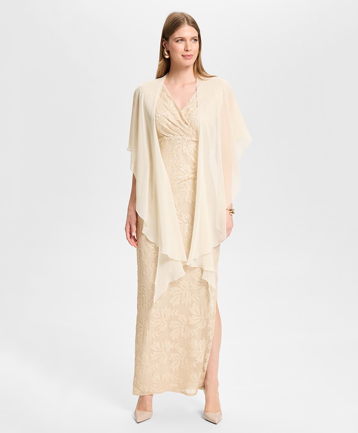 Dames sjaal beige