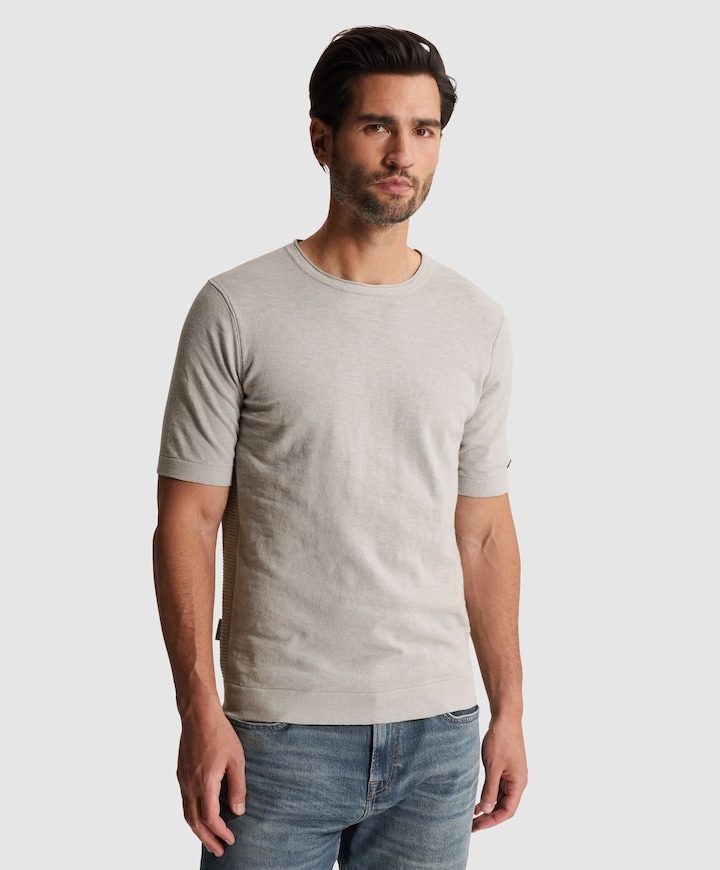 Heren T-shirt grijs