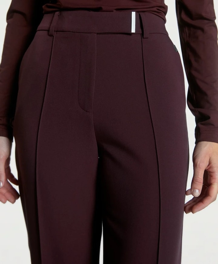CHANTALLE RPES 345 dames broek bordeaux