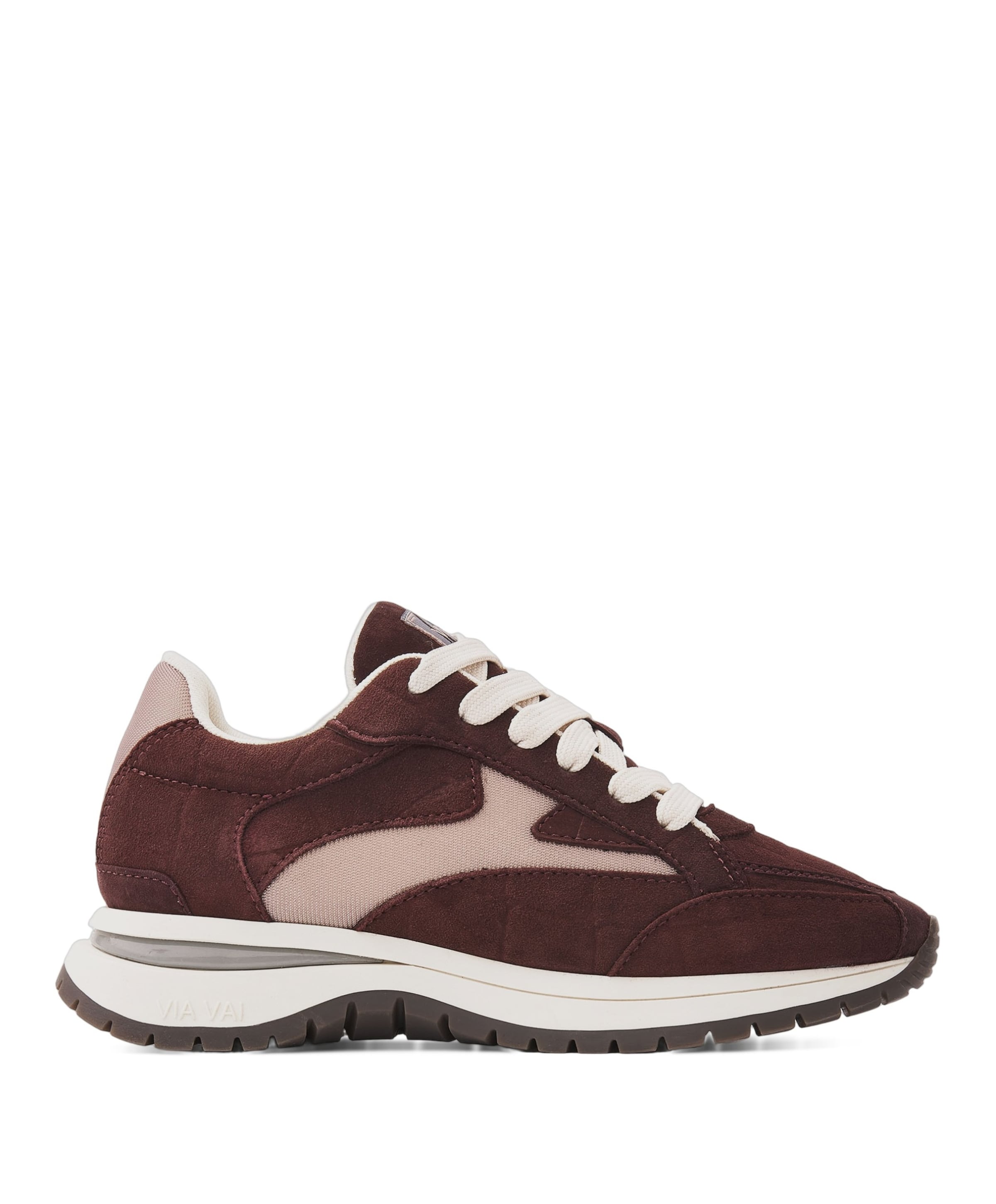 Usher Riggs dames sneakers bordeaux