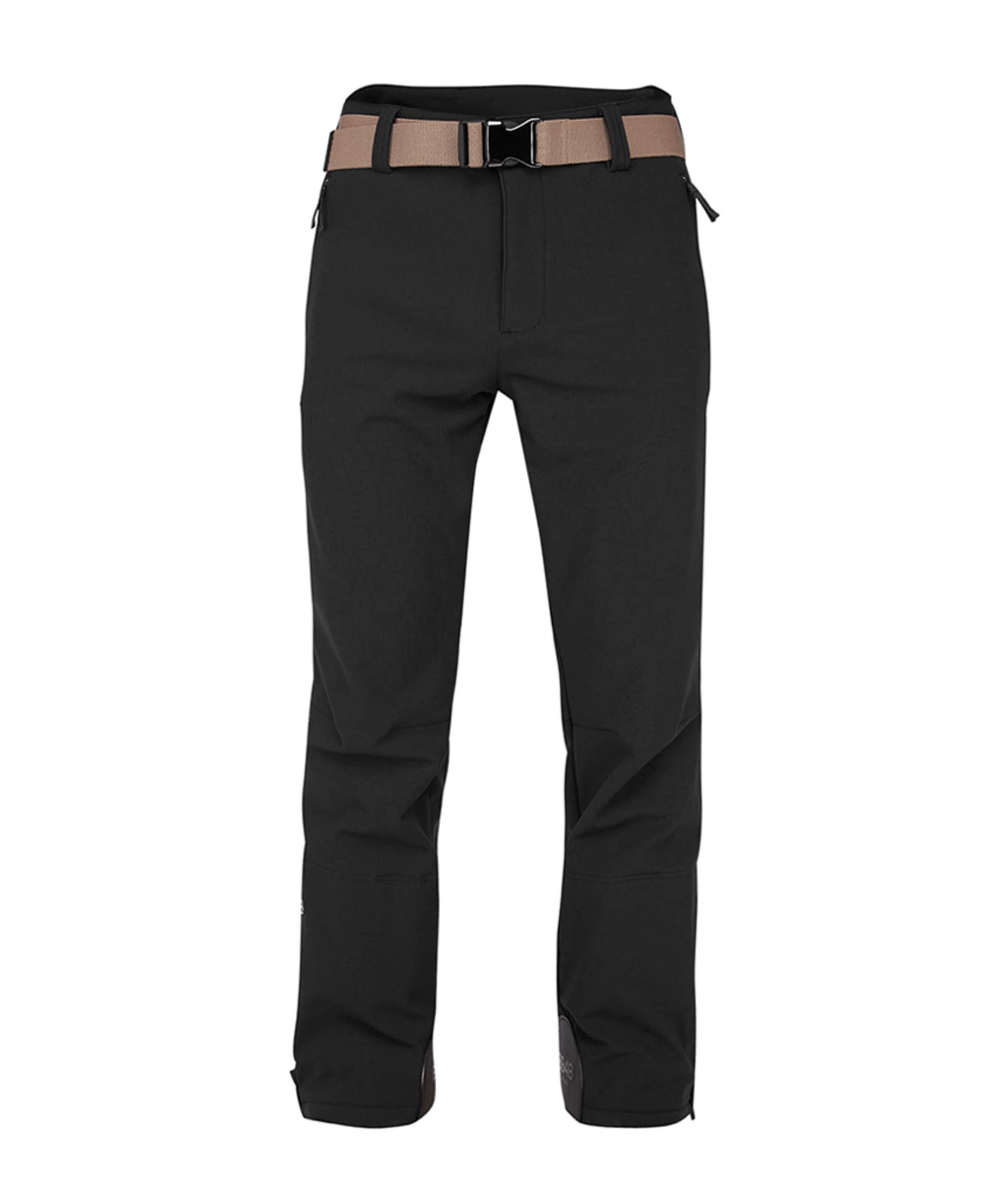 Victor Softshell Pan heren skibroek zwart