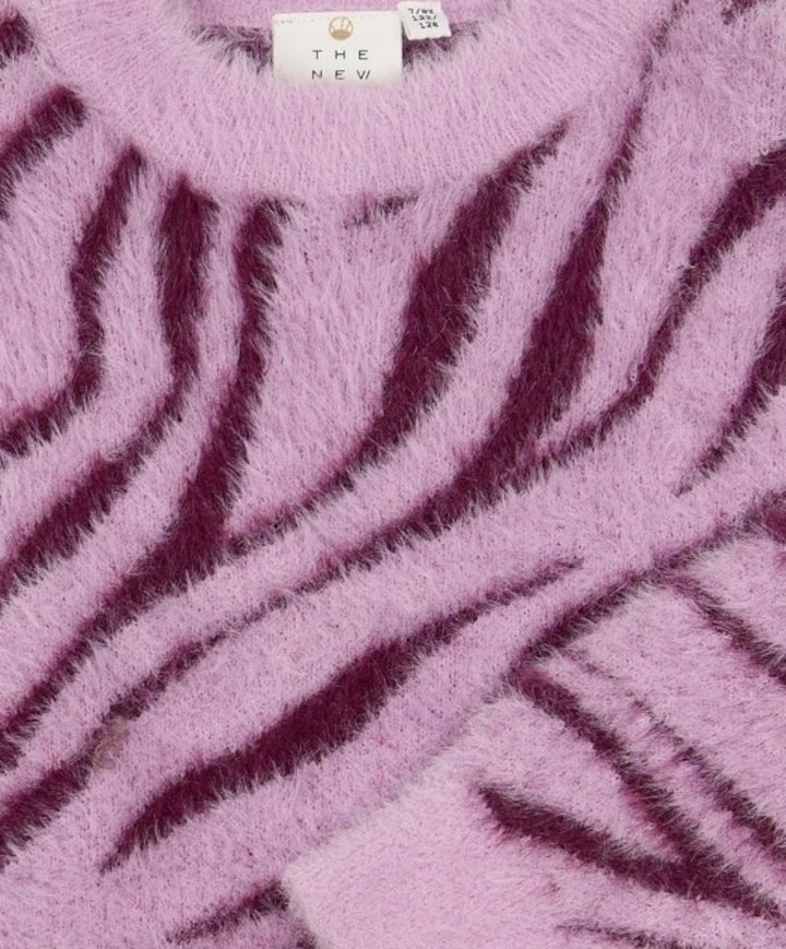 Meisjes trui roze