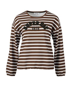 Dames longsleeve bruin